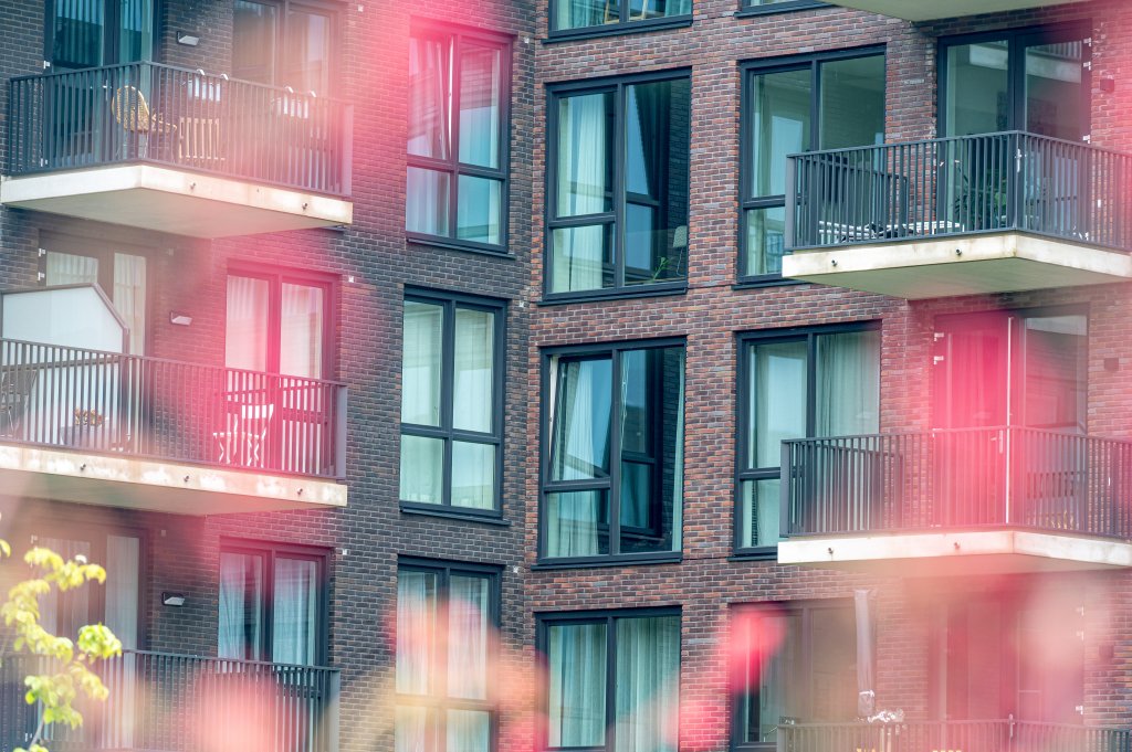 Brandwerende kozijnen in project Bethelpark te Delft.