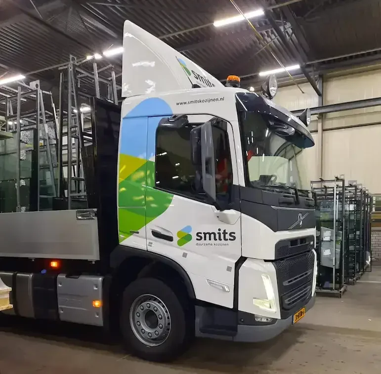 Smits vrachtwagen - eigen transport.