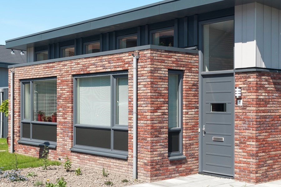 Smits kozijnen project huis.